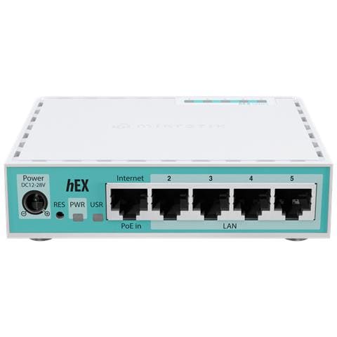 hEX router cablato Gigabit Ethernet Bianco - Foto 2
