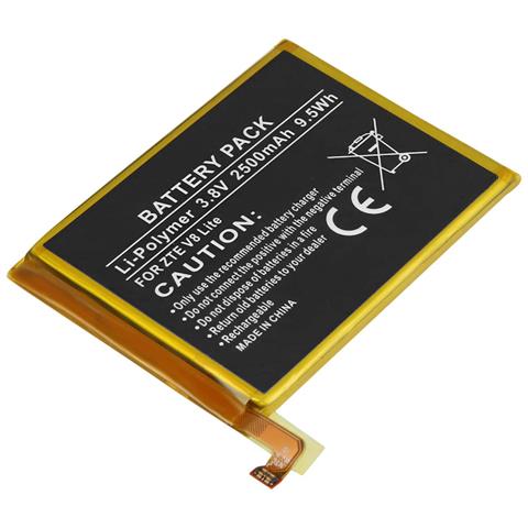 Batteria Li-polimero 3,8v Per Zte V8 Lite 2500mah 9,5 Wh - Foto 1