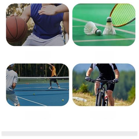 Ginocchiera Con Supporto A Doppia Compressione - Ideale Per Sport E Fitness Pink+grey - Foto 5