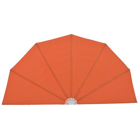 Tenda Laterale Per Terrazza Pieghevole Terracotta 200 Cm - Foto 1
