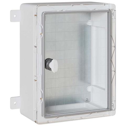 Armadietto di Controllo Grigio 25 x 13 x 33 cm Plastica ABS - Foto 1