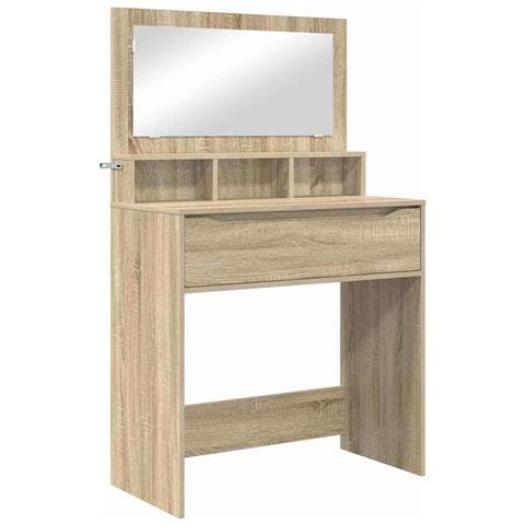 Tavoli da Trucco per Camera da Letto con cassetto Rovere Sonoma - Foto 1