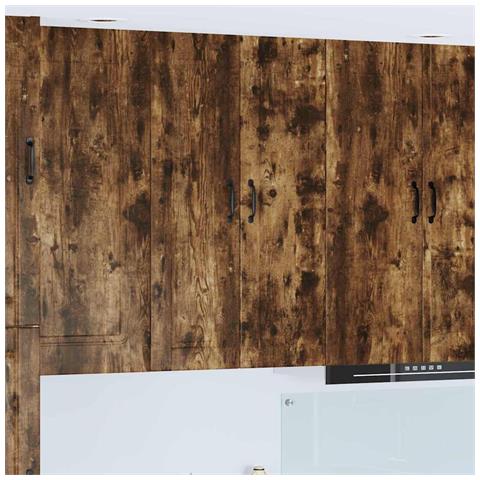 Pensile cucina Rovere fumé 30 x 31 x 100 cm Legno multistrato - Foto 2
