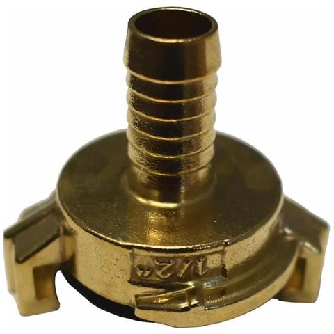 Raccordo Ottone Per Tubo Da Giardino 1/2 Pollice - Foto 2