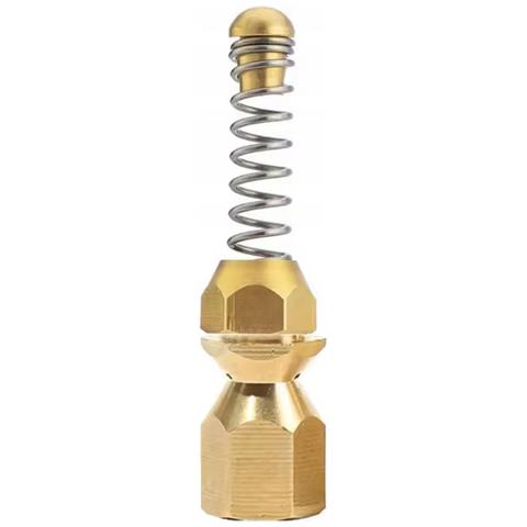 Tubo Alta Pressione 10m - Compatibile Con Idropulitrici Bosch Vecchio Tipo | Ugello A Molla In Ottone | 60°c, 200 Bar | Pulizia Canalizzazioni - Foto 2