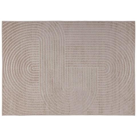 Tappeti per area HUARTE Beige 200 x 140 cm Poliestere - Foto 1