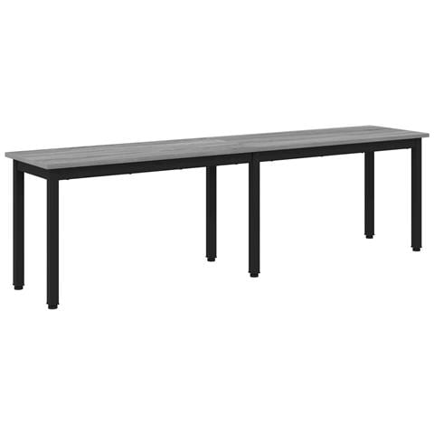 panchina Grigio Sonoma 160 x 35 x 45 cm Legno multistrato - Foto 1