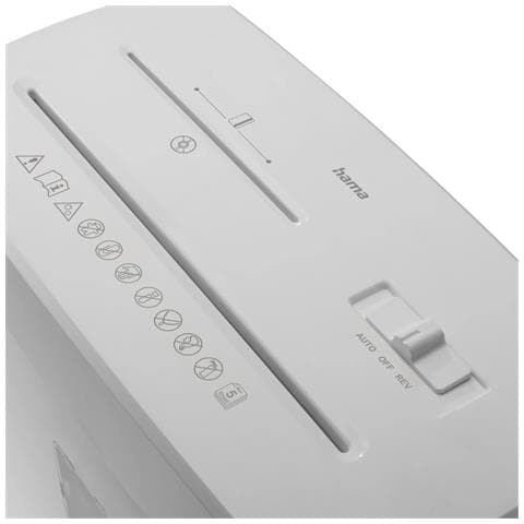 Prime M50CD-W distruggi documenti Taglio a frammenti 68 dB 22 cm Bianco - Foto 2