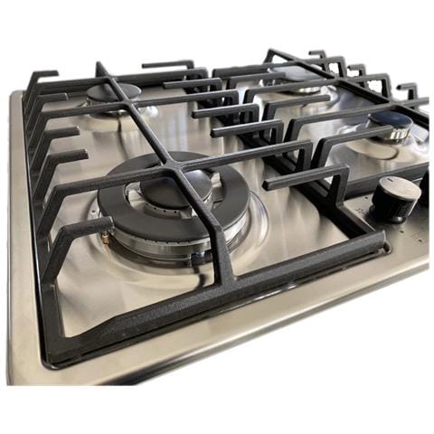 Piano Cottura da Incasso a Gas 4 Fuochi 60cm Inox /Ghisa L848GX - Foto 2