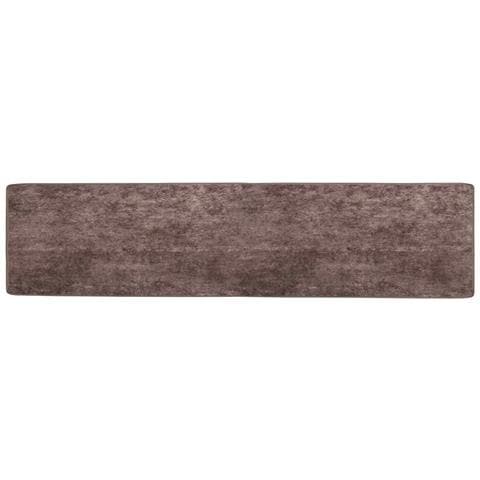 Runner Tappeto MARSA Grigio 400 x 50 cm Poliestere e PVC - Foto 1