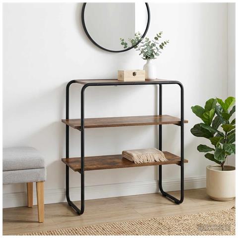 Tavolo consolle Rovere Fumo 80 x 41 x 75 cm - Foto 2