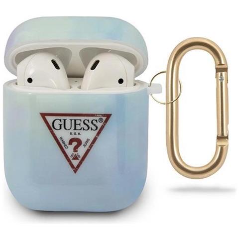 Guess Guaca2tpumcgc02 Airpods Custodia Blu /blu Collezione Tie & Dye - Foto 1