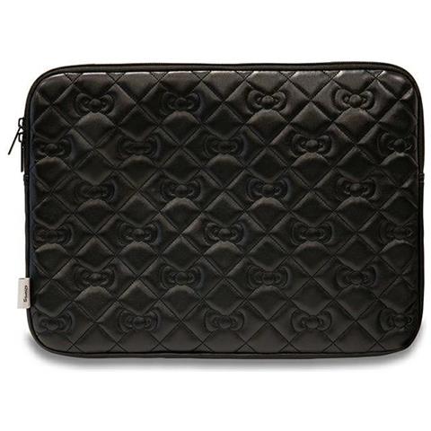 Hello Kitty Zip Pu Custodia Imbottita Per Laptop Da 14 Pollici - Nera. - Foto 3