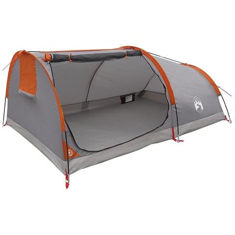 Tenda da Trekking Impermeabile 1 persona Grigio e arancione - Foto 1