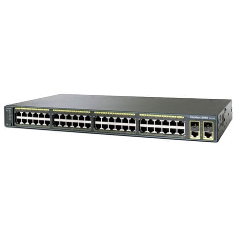 Catalyst 2960 Switch 48 Porte Fast Ethernet 10/100 + 2 Porte Gigabit 10/100/1000 - Foto 1