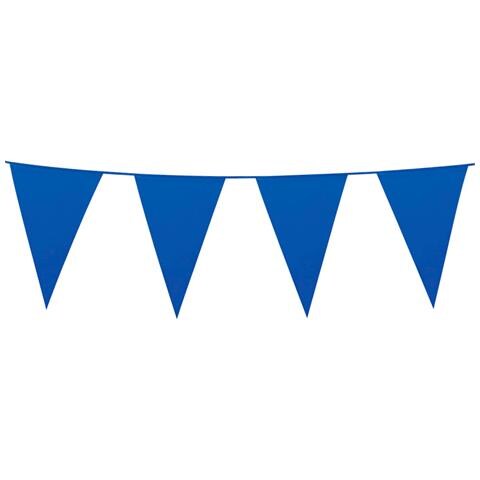 Festone Bandierine Blu Taglia Unica - Foto 1
