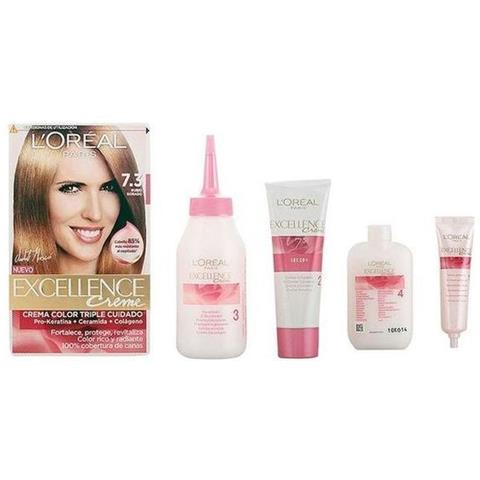 Excellence Creme Tinte 7,3 Rubio Dorado - Foto 6