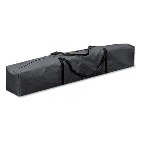 Gazebo Pieghevole 3 X 3 In Metallo Telo Blu Chiudibile Per Mercati Mercatini Feste Da Esterno Giardino - Foto 2