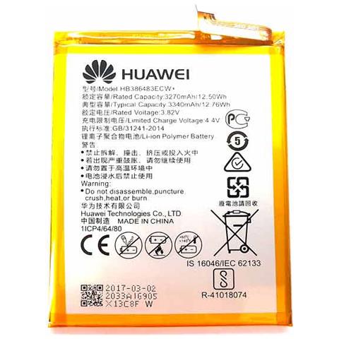 Batteria Originale Hb386483ecw 3270ma X Hon - Foto 1