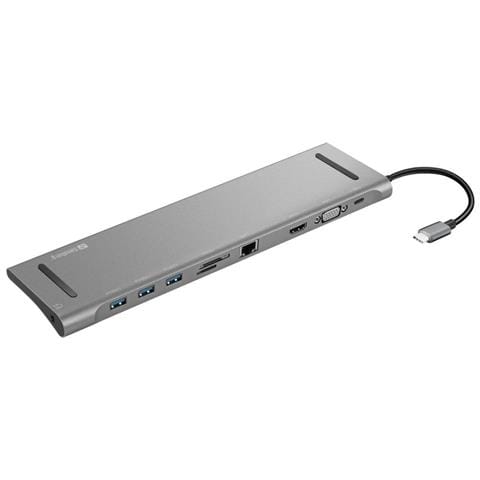 Docking Usb Typec 10 In 1 (3xusb3.0, 1xusb-c, 1xhdmi 4k/60hz, 1xvga, 1xgiga Lan, 1xaudio In/out, 1xsd/microsd Reader, Pw - Foto 6
