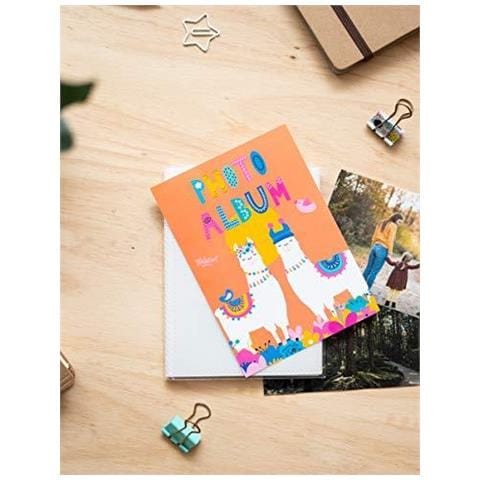 Molle Photo Album Llama 36 Tasche - 4 X 6 Pollici Foto - Foto 2