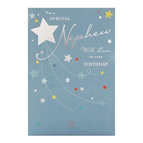 Compleanno Di Carte Per Nephew Da Hallmark - Star Design - Foto 1