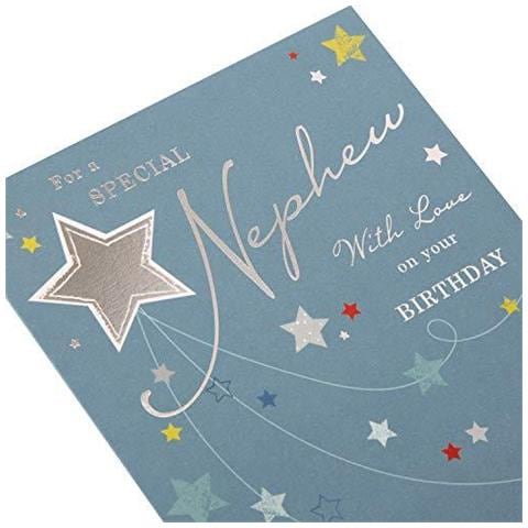 Compleanno Di Carte Per Nephew Da Hallmark - Star Design - Foto 4