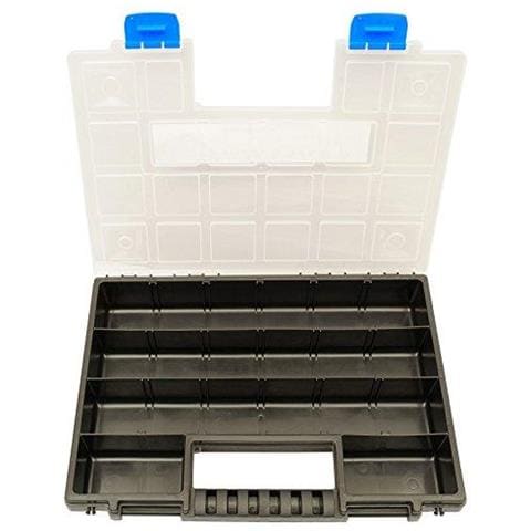 2x Xl Organizzatore Assortimento Box 345x249x50mm I Piccolo Parti Magazine Ho Vite Scatola I Tool Box I Assortment Boxes - Foto 2