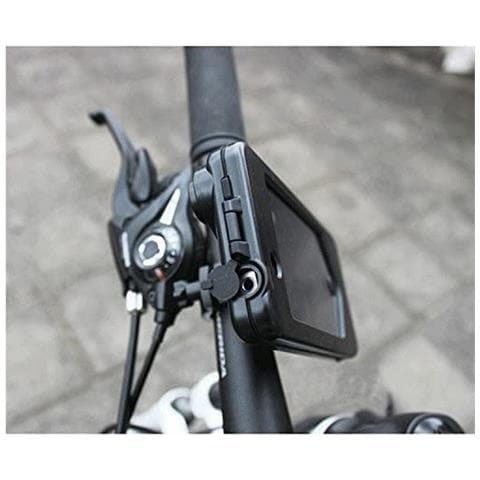Bike4 Supporto Da Bici Impermeabile Per Apple Iphone 4 - 4s Black - Foto 5