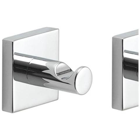 2 Appendiabiti Da Muro In Acciaio Inox Aisi 304 E Cromall Fj27 Gedy Serie Fuji Cromato - Foto 2