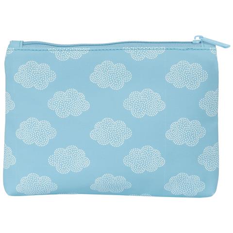 Astuccio Scuola Nube Nuvole Azzurro 23 X 16 X 3 Cm - Foto 2