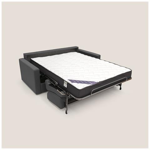 Chris Divano letto matrimoniale in tessuto impermeabile T13 186 cm (mat. 140x197) antracite - Foto 2