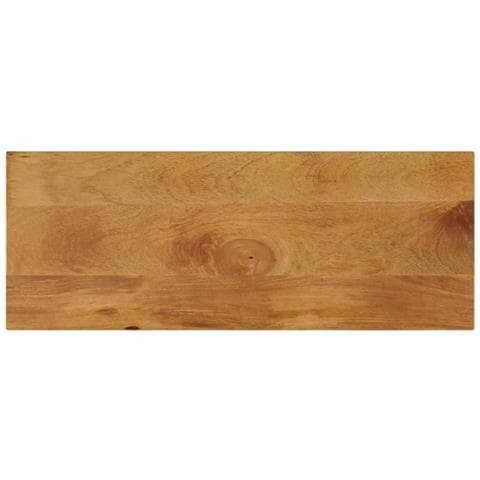 Piano Per Tavolo 70x30x3,8 Cm Rettangolare Legno Massello Mango - Foto 1