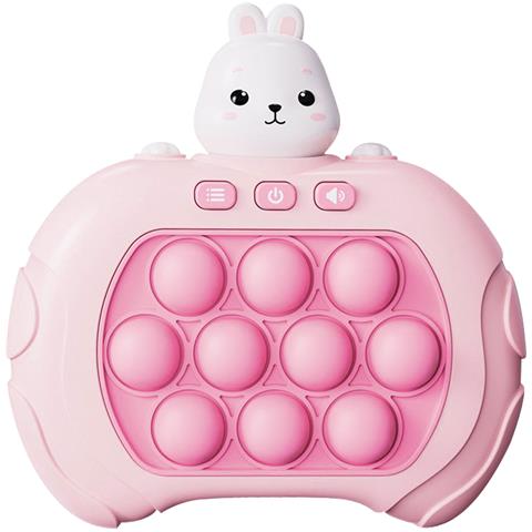 Giochino Popit Per Bambini Modalità Interattive Design Coniglietto, Rosa - Foto 1