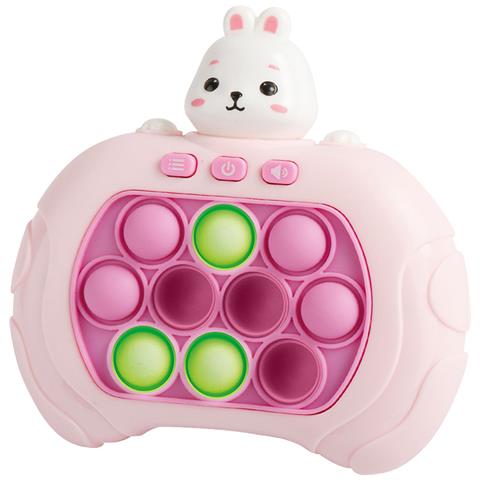 Giochino Popit Per Bambini Modalità Interattive Design Coniglietto, Rosa - Foto 2