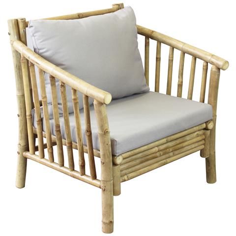 Fresh - Poltrona Da Giardino In Bamboo - Foto 1