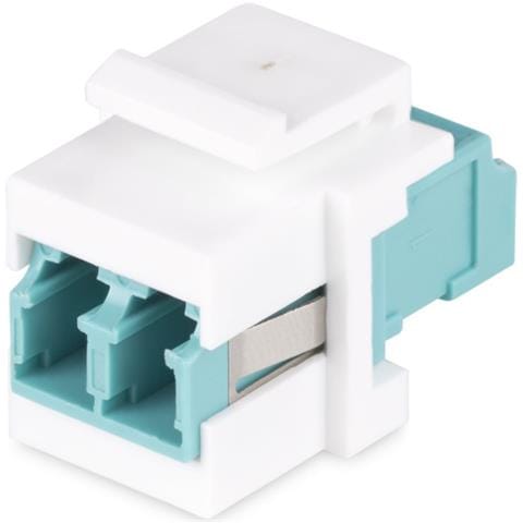 DMFKSLCLCCOUPLER adattatore di fibra ottica LC 1 pz Bianco - Foto 1