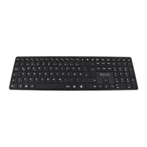 Tastiera e Mouse Wireless 0662919115581  (Layout Tedesco) Colore Nero - Foto 8