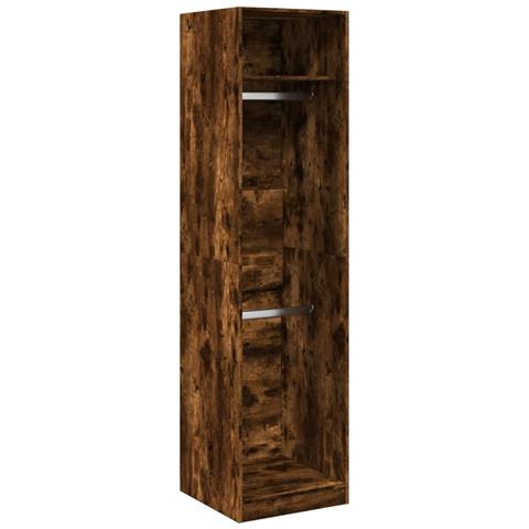 Armadio Rovere Fumo 50x50x200 Cm In Legno Multistrato - Foto 2