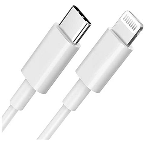 Maxy Cavo Dati E Ricarica Usb-c To Lightning C973 Lungo 2 Metri  White Per Iphone 11 12 Pro - Max - Foto 2