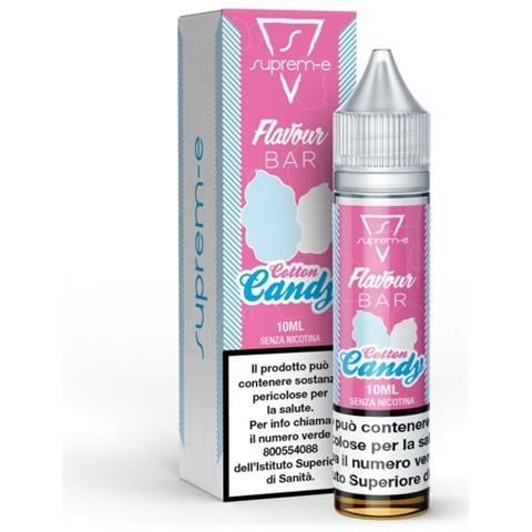 Flavour Bar - Cotton Candy Suprem-e Liquidi Mix And Vape 10ml (zucchero Filato, Frutta) - Foto 1