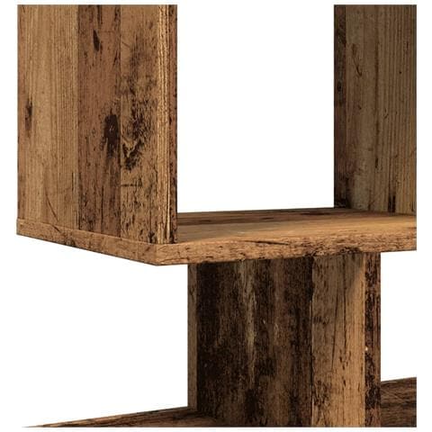 Libreria Divisorio Legno Antico 92x29x112 cm in Truciolato - Foto 9