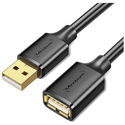 Cavo Di Prolunga Usb 2.0 Placcato In Oro Per Alimentazione Potenziata 5 M - Foto 1