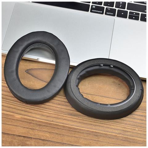 Cuscinetti Auricolari Di Ricambio In Pelle Di Agnello Per Sennheiser Hd 490 Pro Plus, Compatibili Con Sennheiser Hd 490 Pro - Foto 2