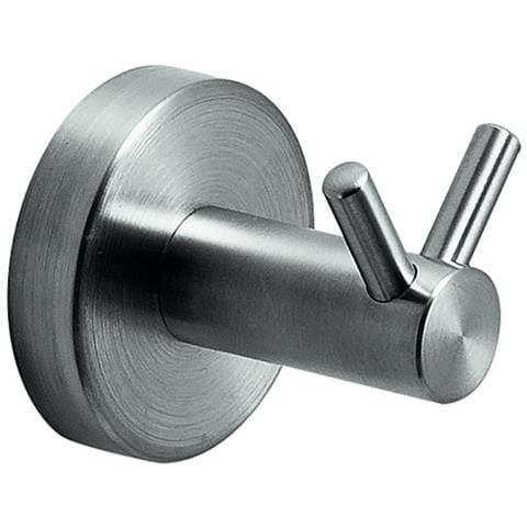 Appendiabiti Doppio Da Muro In Acciaio Inox Aisi 304 5026 Serie Project Satinato - Foto 1