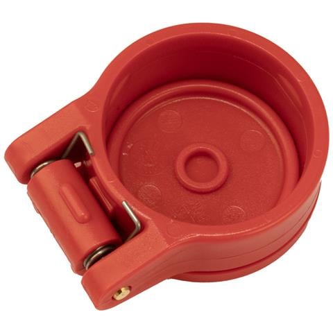 Tappo Protezione Automatico Rosso Innesto Femmina M1/2"" Confezione Da 10 Pezzi - Foto 3