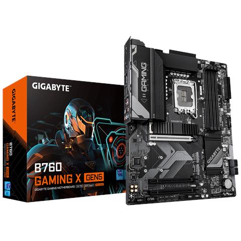 B760 GAMING X GEN5 Scheda Madre - Supporta processori Intel Core di 14a generazione, VRM a 8+1+1 fasi, fino a 5600 MHz DDR5, 3 x M. 2 PCIe 4.0, LAN 2.5 GbE, USB 3.2 Gen 2 - Foto 1