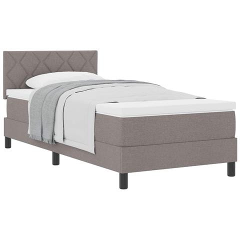 Letto a molle con materasso Talpa 90 x 190 cm Tessuto - Foto 1