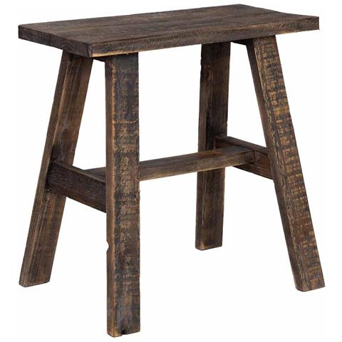 Sgabello In Legno 42x28x43h Cm - Foto 1