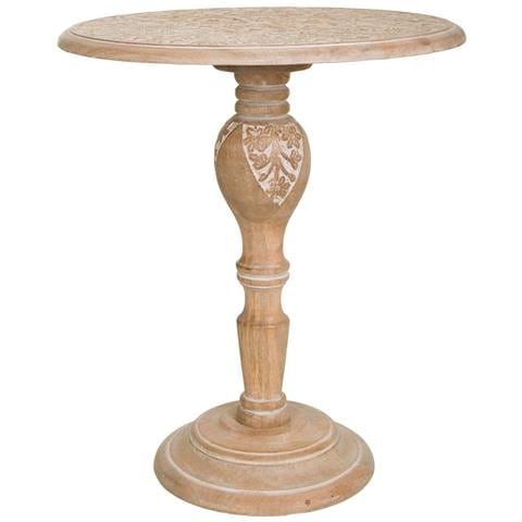 Comodino Laterale In Legno Marrone Artigianale 60x60x60h Cm - Foto 1